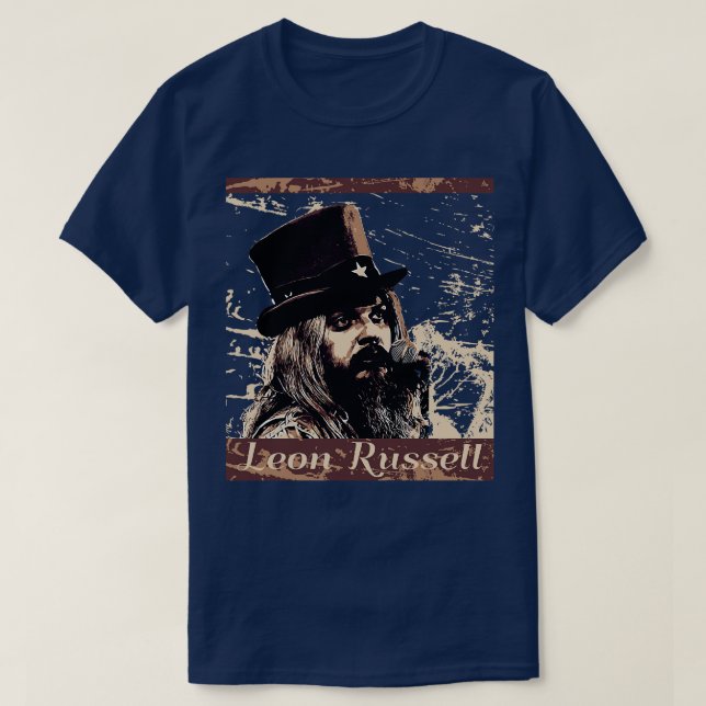 T-shirt Leon Russell (Design devant)