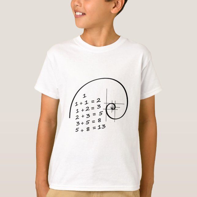 T-shirt Leonardo da Vinci. Golden Ratio. La coupe d'or. (Devant)