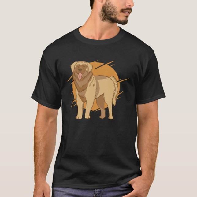 T-shirt Leonberger dog (Devant)