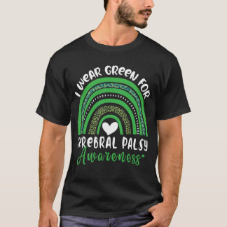 T-shirt Léopard Arc-en-Ciel de Sensibilisation à la Paraly
