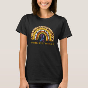 T-shirt Leopard Arc-en-ciel pédiatrique Arc-en-ciel guerri