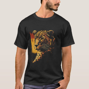 T-shirt Leopard Big Cat Amoureux des animaux cadeau