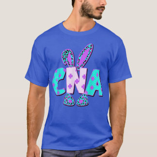 T-shirt Leopard Bunny CNA Joyeux Pâques Jour Funny Bunny C