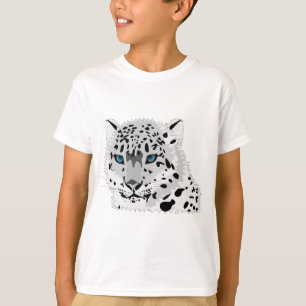 T-shirt Léopard de neige