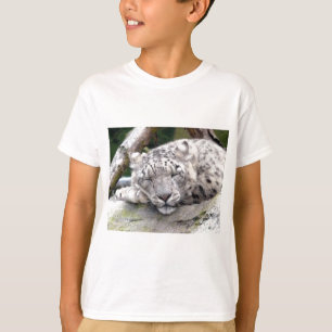 T-shirt Léopard de neige - beau !