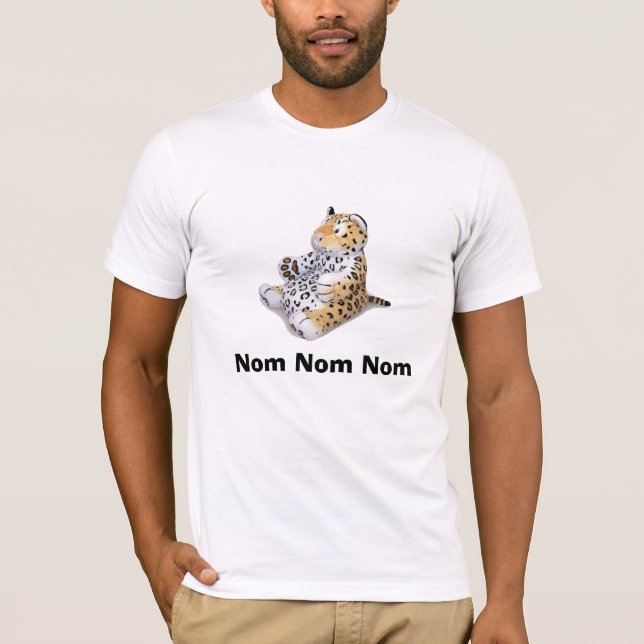T-shirt Léopard de Nom Nom Nom (Devant)