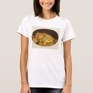 T-shirt Léopard de sommeil de George Stubbs , 1777 (éma