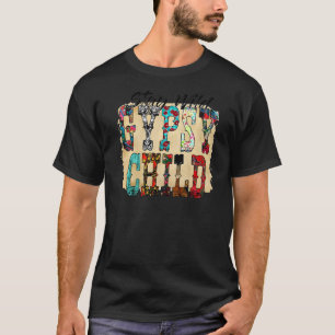 T-shirt Léopard de vache Restez sauvage Tsigane Enfant Cou