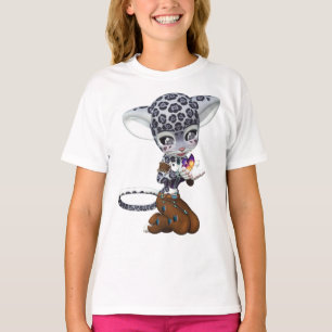T-shirt léopard des neiges