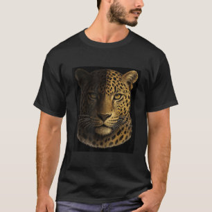 T-shirt Léopard des neiges Guépard Jaguar Panthère Chat Vi