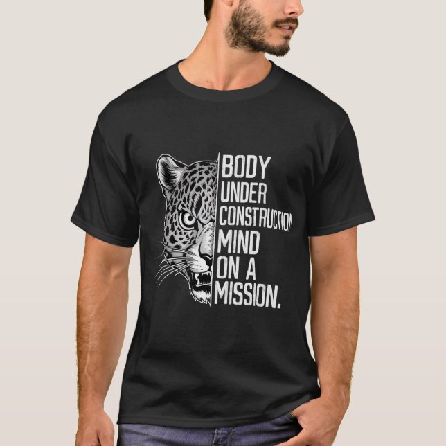 T-shirt Leopard Focus (Devant)