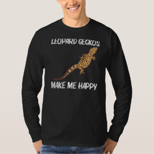 T-shirt Léopard Gecko Cool Pour Hommes Femmes Petit Lézard
