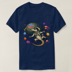 T-shirt Léopard Gecko dans l'Espace - Parfait pour