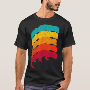 T-shirt Leopard Gecko Retro Vintage Lizard Reptile