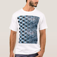 Léopard Géométrique, Design de peau animale.