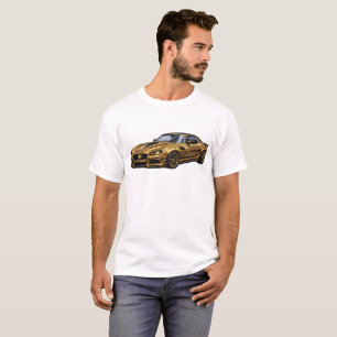 T-shirt Leopard Gold Performance Coupe — BV-TLG