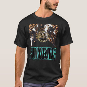 T-shirt Leopard occidental Yellowstone Junkie