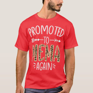 T-shirt Leopard Pregnancy Announcement Soon To Be Mema Aga