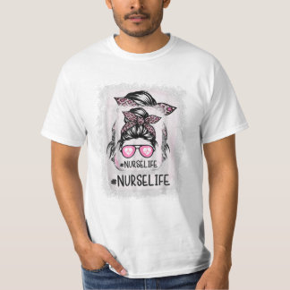 T-shirt Léopard rose vif