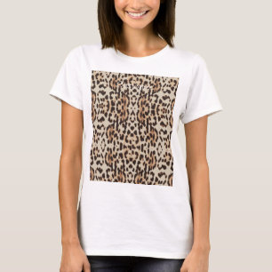 T-shirt Leopard Spots Motif Thunder_Cove