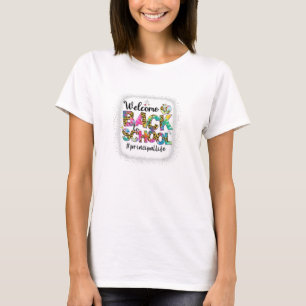 T-shirt Leopard Tie Dye Bienvenue À L'École