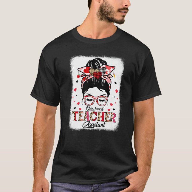 T-shirt Leopard, un enseignant adoré, a joué la Saint-Vale (Devant)