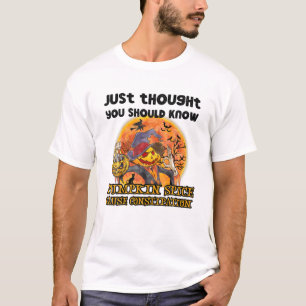 T-SHIRT L'ÉPICE CITROUILLE AMUSANTE CAUSE LA CONSTIPATION 