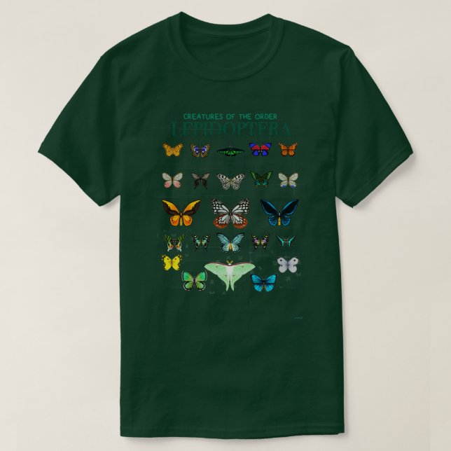 T-shirt Lépidoptère (Design devant)