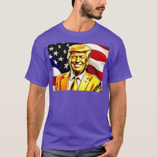 T-shirt L'Époque D'Or De L'Amérique Trump-Photoroom