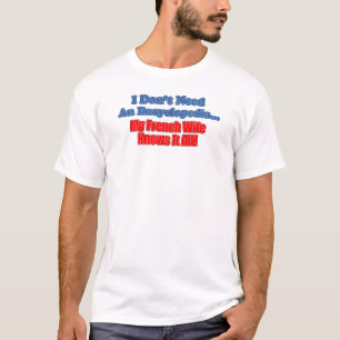 T-shirt L'épouse française le sait tout