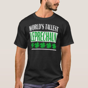 T-SHIRT LEPRECHAUN LE PLUS GRAND DU MONDE