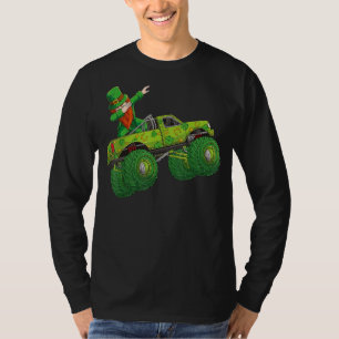 T-shirt Leprechaun Monster Camion Jour de la Saint Patrick