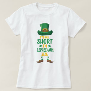 T-shirt Leprechaun taille pas courte St Patrick's Day