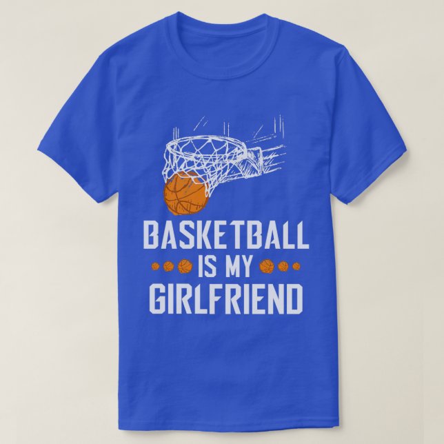 T-shirt L'équipe de basket-ball dit (Design devant)