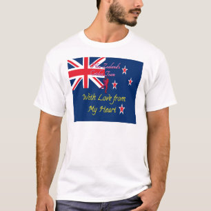 T-shirt L'équipe de cricket néo-zélandaise : L'amour de mo
