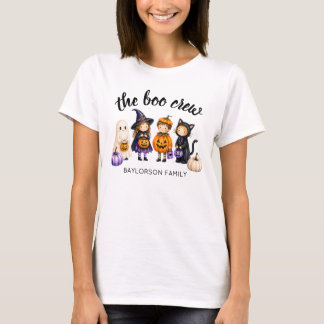 T-shirt L'équipe de fantômes Halloween Famille Personnalis