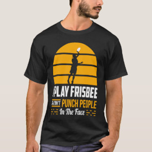 T-shirt L'équipe de golf de Frisbee Disk ne punch pas les