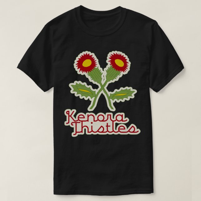 T-shirt L'équipe de hockey défunte Kenora Thistles 1 (Design devant)