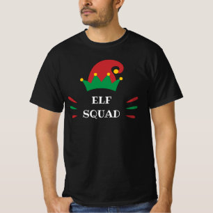 T-shirt L'équipe de lutins   Citation de lutin de Noël per