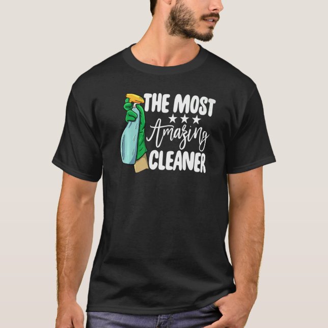 T-shirt L'équipe de nettoyage des femmes les plus Extraord (Devant)