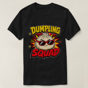 T-shirt L'équipe de raviolis Bande dessinée rétro Pop Art 