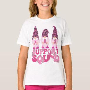 T-shirt L'équipe de soutien des Gnomes pour la sensibilisa