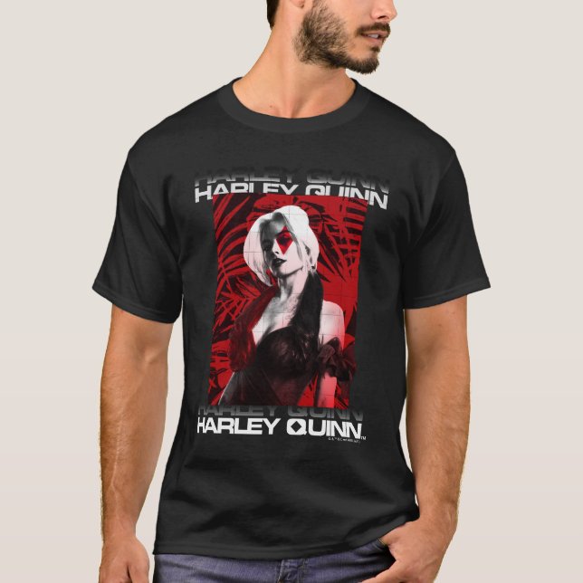 T-shirt L'équipe du suicide | Harley Quinn Portrait de la  (Devant)