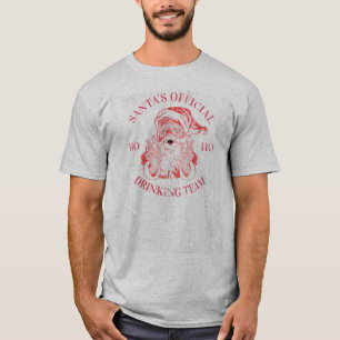 T-shirt L'équipe potable officielle de Père Noël