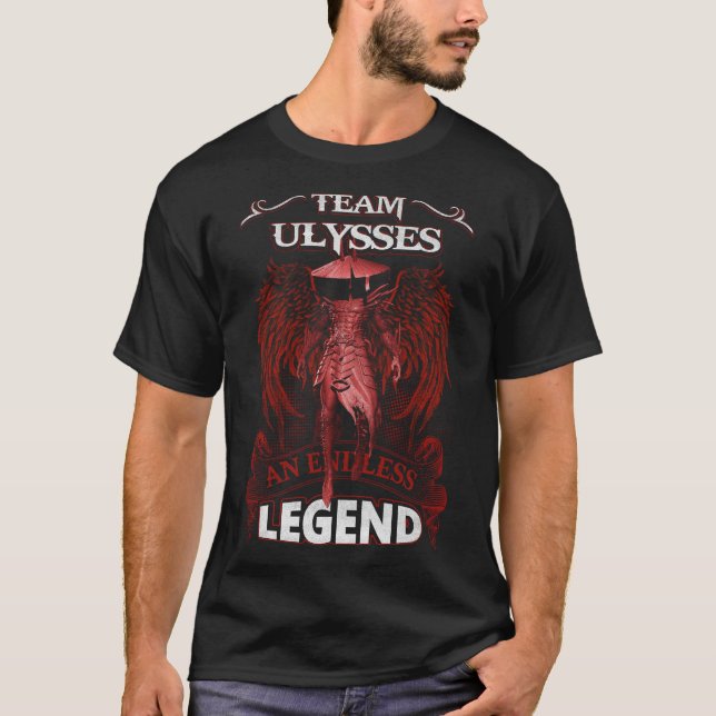 T-shirt L'équipe ULYSSES - Une LÉGENDE infinie (Devant)