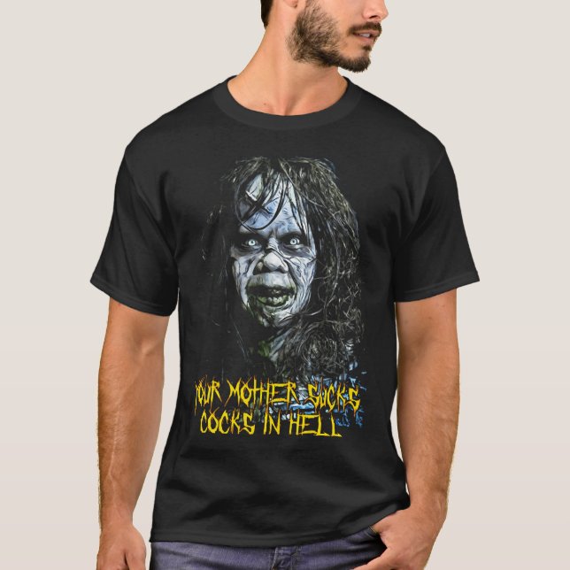 T-shirt LeReganExorcisteMacneildesign (Devant)