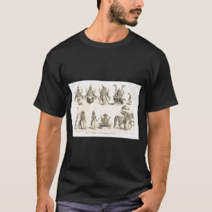 T-shirt Les 10 Avatars ou Incarnations de Vishnu