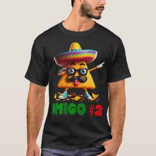 T-shirt Les 3 Amigos Cinco De Mayo Amigo 2 Groupe Mat