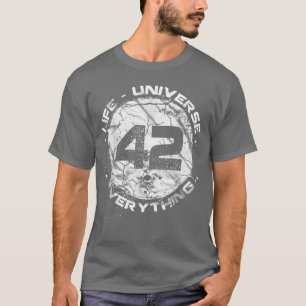 T-shirt Les 42 réponses à la vie L'Univers et tout