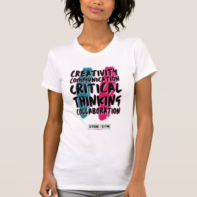 T-shirt Les 4 C de STEM (Devant)